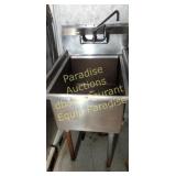 one bay sink 18 x 24