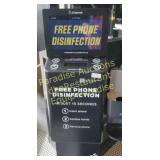 Phone disinfection stattion