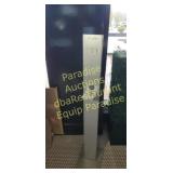 sanitzer stand with black dispenser