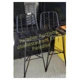 Set of FOUR Birds Nest Bar Stools