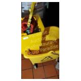 Mop bucket and wringer