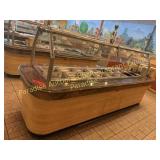 Hot Buffet Bar 40 x 140 with plate holder - each Hot Buffet Bar 40 x 140 with plate holder - each