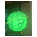 Plastic White Light with Green Bulb Plastic White Light with Green Bulb