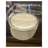 Dozen MELAMINE Plates for Buffet Plastic