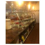 Front counter Buffet unit with sneezeguard Front counter Buffet unit with sneezeguard