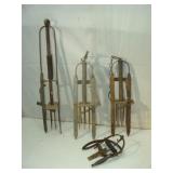 Four Mole Traps