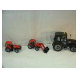 Three CASE Tractors