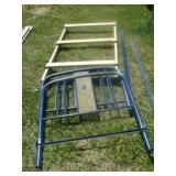 Nice Blue Bed Frame