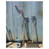 Ice Auger, Older Snow Shovels