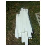 Various Pieces of Poly Deck Railing