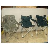 Two Good COLEMAN Chair and One Not So Good