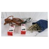 Clothes Pins, Trouble Light and 2 Boxes of Mouse