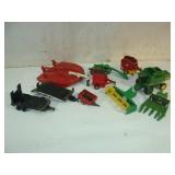 Various Farm Implements - Some Repainted