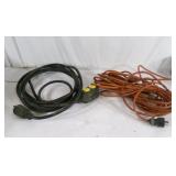 Black and Orange Cords