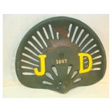 John Deere Cast Iron Tractor Seat