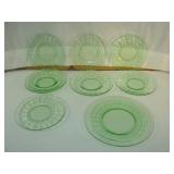 Eight Plates of Green U