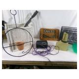 Household Items - White Basket, TV Antenna Rotor