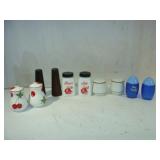 Five Pair of Salt and Pepper Shakers