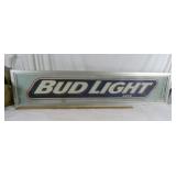 BUD LIGHT Sign - Approx 54 x 13