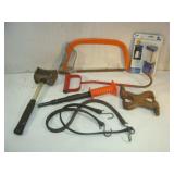 Aluminum Hammer, Saw, LED Light, Rivet Tool