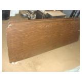 Four Long Wood Banquet Tables