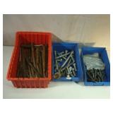 Various Chisels, Punches and Bolts