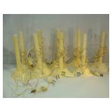Vintage Christmas Candle Stick Lights