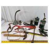 Funnel, Butane, Hammer and More Tools