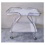 Classic MCM Rolling Cart