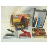 Three Staple Guns