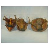 Three Sets of  Deer Antlers