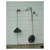 Two Garden Hooks with Rain Covers