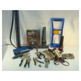 Square, Lift, Vise Grips, Magnetic Pickup & Cords
