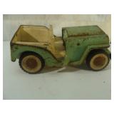 A Bit Rough Green Jeep