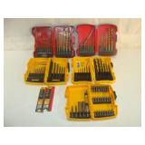 Three DEWALT Sets and Drill Bits