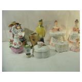 ROYAL COPLEY and Porcelain Figures