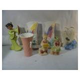 Wall Pockets and Porcelain Figures