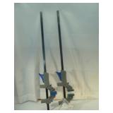 Two MULTI GRIP  Bar Clamps