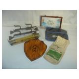 Gun Rack, Shot Bag and Related