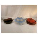 Three Sewing Baskets