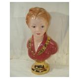 Porcelain Bust of Unknown