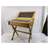 Vintage Carved Study Table