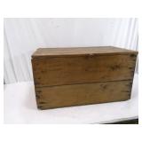 Antique Wooden Vinegar Box