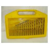 Yellow Case of Drill Bits