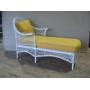 Nice Wicker Lounger - Refreshed