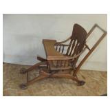Rare Antique Hi Chair / Stroller