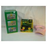 John Deere Cap, Dump Truck and Tin