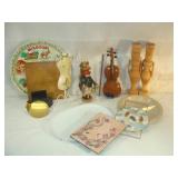 Small Violin and Missouri Platter