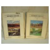 1991 -92 Monroe and Jackson Cty Plat Books