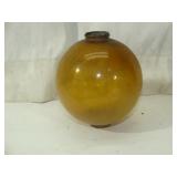 Amber Colored Lightning Bulb